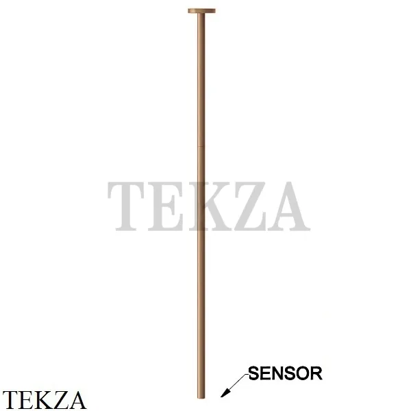 Gessi 316 FLESSA Потолочный электронный смеситель для раковины 54024-726, Warm Bronze Br