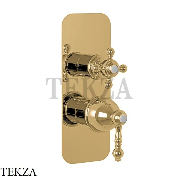 FIMA Carlo Frattini EPOQUE Смеситель для душа, 2/3 потока, внешняя часть F5089X6OS, Brushed gold