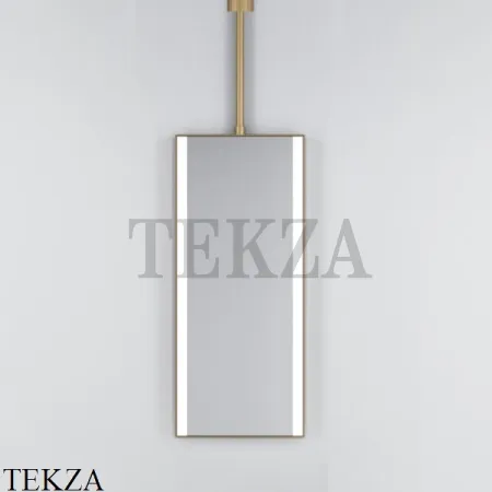 CIELO ARCADIA ARGO Телескопическое зеркало подвесное с подсветкой ARSPL BZ, Brushed Bronze