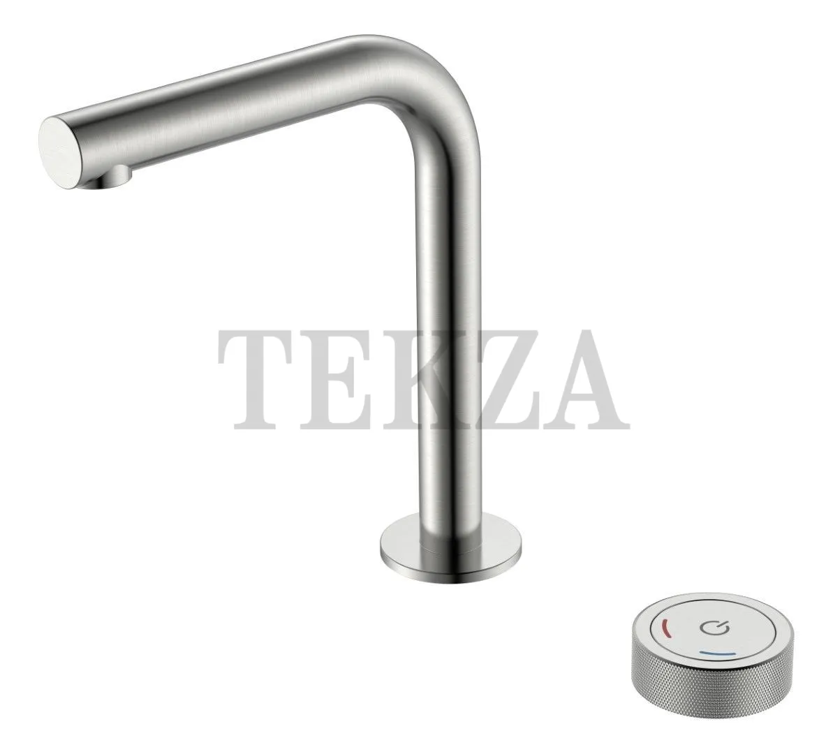 Boheme Tech  Смеситель для раковины автоматический на 2 отв. TECH 158-NB Nikel Brush