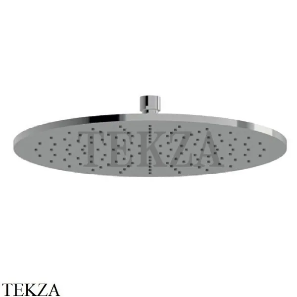 Newform Верхняя круглая лейка D300, без кронштейна 26534.31.028, Brushed chrome