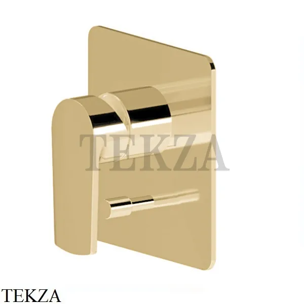 Newform HAKA Смеситель для душа, 2 потока, внешняя часть 72070E.35.099, Silky Gold
