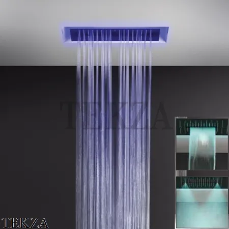 Gessi AFILO Встраиваемая душевая система, 4 функции хромотерапия 57409-279, скрытая часть