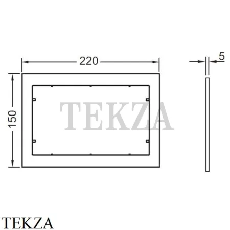 TECEnow Дистанционная рамка для панели смыва 9240410