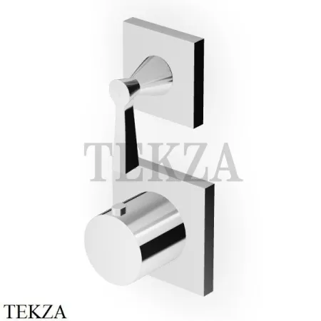 Zucchetti Bellagio Термостат для душа, 1 выход внешняя часть ZB2801, хром глянец