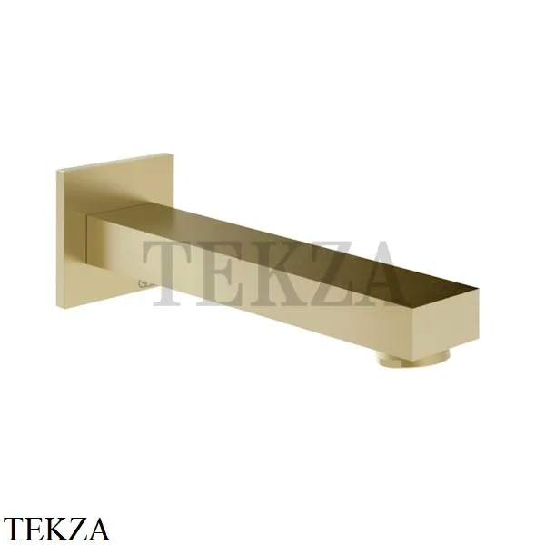 Gessi Inverso RIGATO Излив для ванны на стену 73103-727, Brass Brushed
