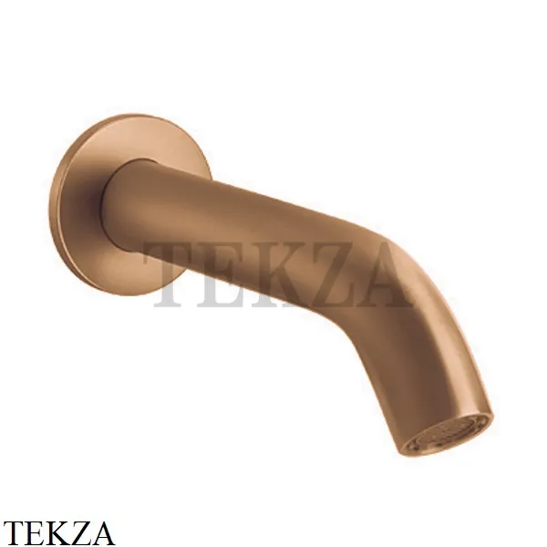 Gessi 316 BATH Излив для ванны настенный 54008-726, Warm Bronze Br.