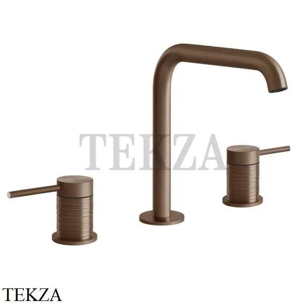 Gessi 316 TRAME Смеситель для раковины, без сливного гарнитура 54312-708, Copper Brushed