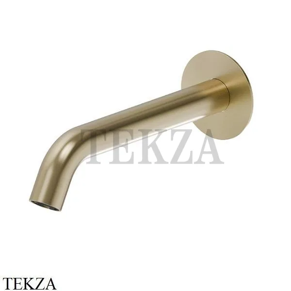 Newform X-Steel 316 Излив для ванны настенный 29482X.59.098, PVD Brushed pale gold