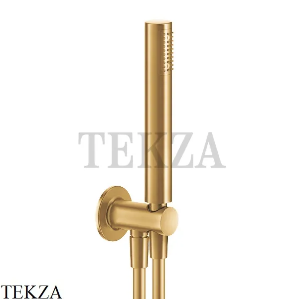 Gessi INCISO SHOWER Душевой комплект с держателем 58123-727, Brushed Brass