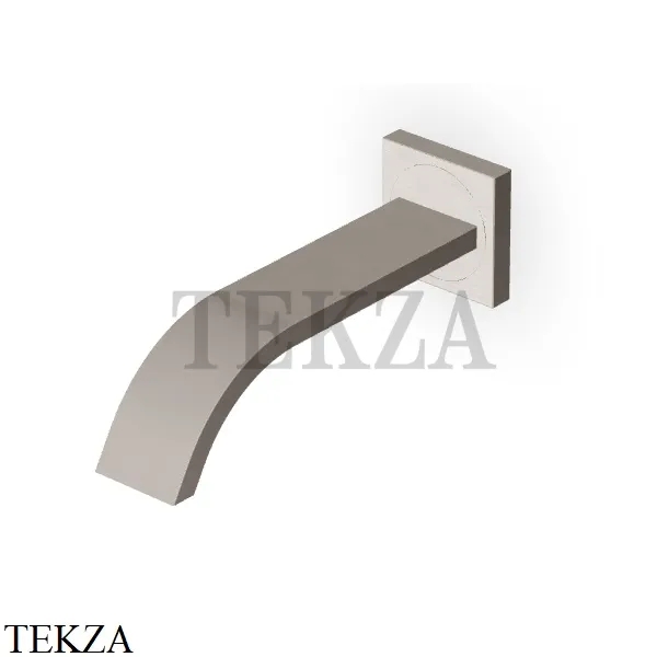 Zucchetti Aguablu Излив для ванны настенный Z93764.C3, brushed nickel